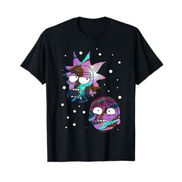 Rick and Morty Space Heads T-Shirt