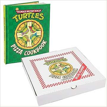 Limited Edition Teenage Mutant Ninja Turtles Pizza Cookbook with Exclusive Gift Box - Includes 65 TMNT Pizza Recipes