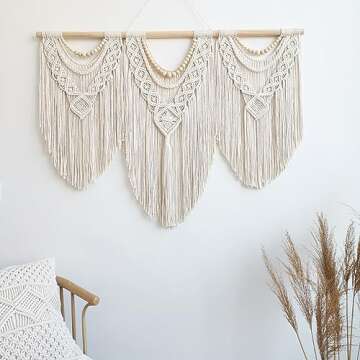 Achart Large Boho Macrame Wall Hanging for Home Decor