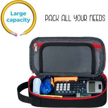 Stylish Large Pencil Case - Big Capacity Organizer