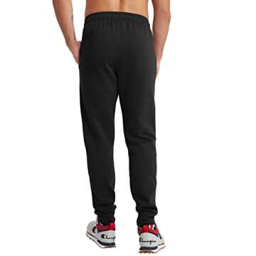 Champion Men's Powerblend Fleece Joggers - Comfortable Sweatpants