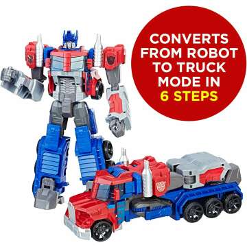 Optimus Prime Action Figure - Transform and Play!