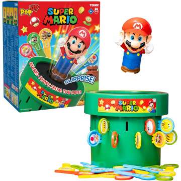 Exciting Super Mario Pop Up Board Game for Kids - Fun Family Game Night!