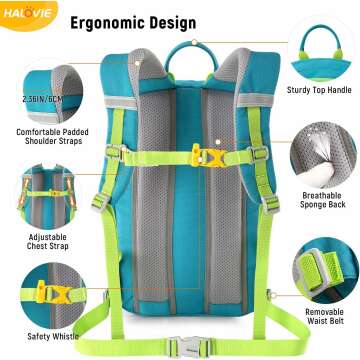 Kids Lightweight Travel Backpack for School & Trips