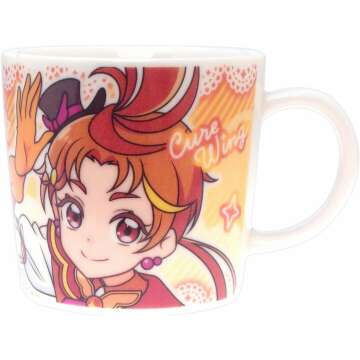 Hirogaru Sky! Pretty Cure Wing Face Mug - 8.5oz Tableware