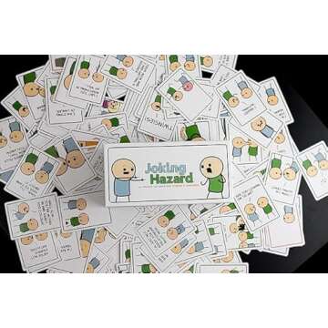 Joking Hazard by Cyanide & Happiness - 360+ Funny & Inappropriate Comic Cards Includes Add-Your-Own-Words Cards | Perfect for Christmas Presents & Stocking Fillers