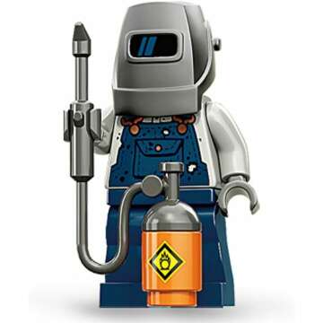 LEGO Welder Mini Figure