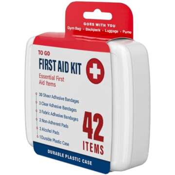 500 Piece First Aid Kit for Home, Travel & More