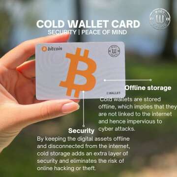 Bitcoin Air-Gapped Cold Storage Wallet Card