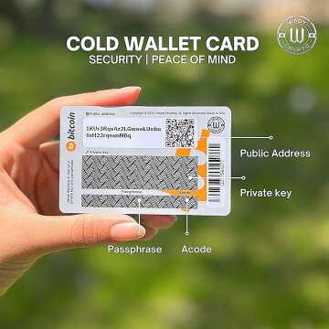 Bitcoin Air-Gapped Cold Storage Wallet Card