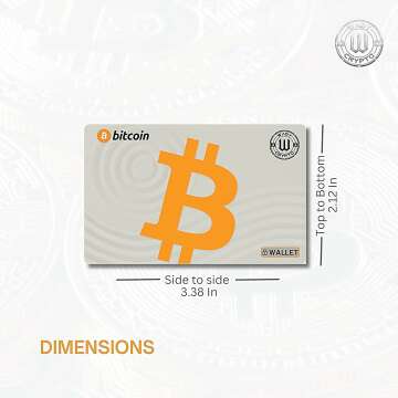 Bitcoin Air-Gapped Cold Storage Wallet Card