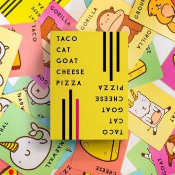 Taco Cat Goat Cheese Pizza: A Fun Family Card Game