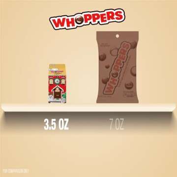 WHOPPERS Malted Milk Balls - 3.5 oz Mini Carton