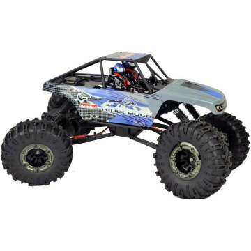 DANCHEE RidgeRock 4WD Electric Rock Crawler Blue