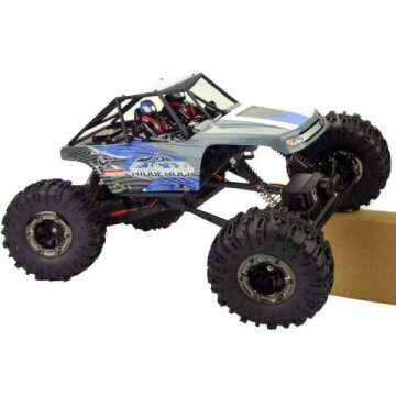 DANCHEE RidgeRock 4WD Electric Rock Crawler Blue