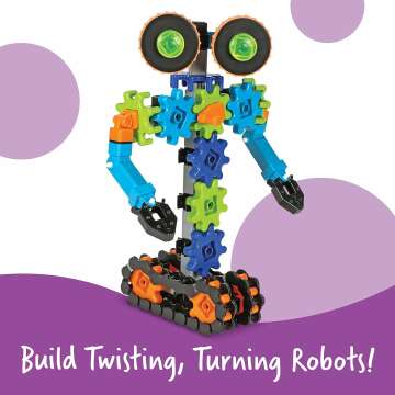 STEM Robot Toy for Kids - 116-Piece Building Set