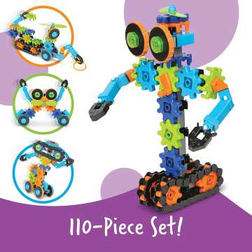 STEM Robot Toy for Kids - 116-Piece Building Set