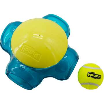 Outward Hound Green Tennis Maze Craze Dog Toy