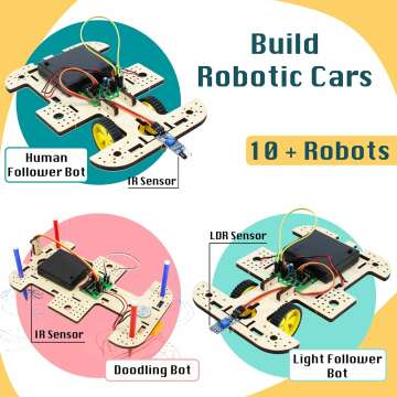 10in1 STEM Robotics Kit for Kids Age 8-12