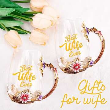 OEAGO Romantic Tea Cup Gifts for Her Special Day