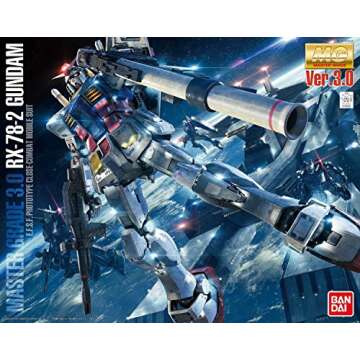 Bandai Hobby - Mobile Suit Gundam - RX-78-2 Version 3.0, Bandai Spirits 1/100 Model Kit