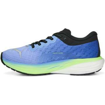 PUMA Womens Deviate Nitro 2 Running Sneakers Shoes - Blue - Size 9 M