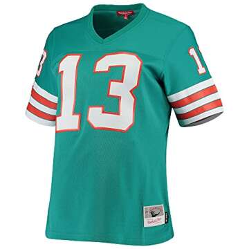 Mitchell & Ness Women's Dan Marino Aqua Miami Dolphins 1984 Legacy Replica Jersey