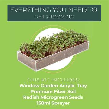 Window Garden Microgreens Kit