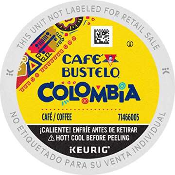 Café Bustelo Colombia Medium Roast 72 K-Cup Pods