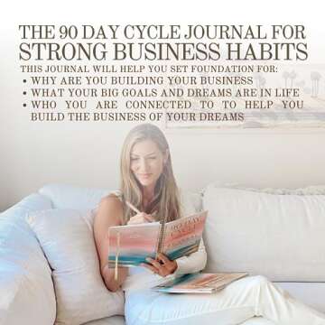 90 Day Habits Journal - 90 Day Habits Planner for Network Marketing - Direct Selling Planner for MLM Marketing Books - Network Marketing Book Journal - 90 Day Cycle to New Habits Marketing Journal