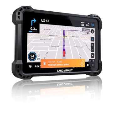 Rand McNally 8-Inch Rand Tablet with GPS & Alerts