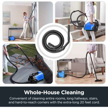 EUREKA Lightweight Vacuum Cleaner for Carpets & Floors