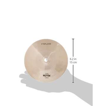 WUHAN 6-Inch Splash Cymbal