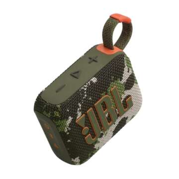 JBL Go 4 - Ultra-Portable Waterproof Bluetooth Speaker with Punchy Bass