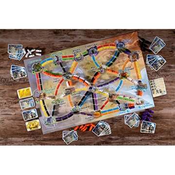 Ticket to Ride Ghost Train Board Game - Strategy Game, Train Adventure Game, Fun Family Game for Kids & Adults, Ages 6+, 2-4 Players, 15-30 Minute Playtime, Made by Days of Wonder