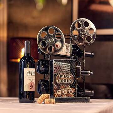 Aayla Wine Rack Projector