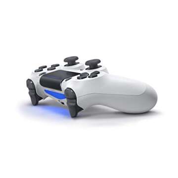 Sony PlayStation DualShock 4 Controller - Glacier White, Renewed & Reliable