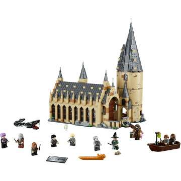 LEGO Hogwarts Great Hall Building Kit - 879 Pieces