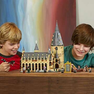 LEGO Hogwarts Great Hall Building Kit - 879 Pieces