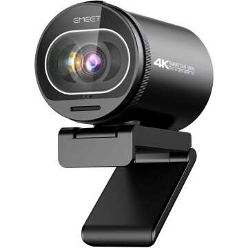 EMEET S600 4K Webcam - High-Quality Streaming Solution