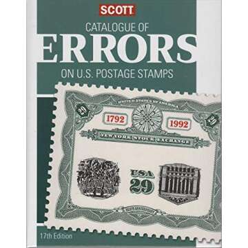 Scott Catalogue of Errors on U.S. Postage Stamps, 17th Edition