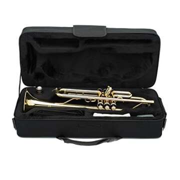 Jean Paul TR-430 Intermediate Bb Trumpet - Brass Lacquered with Rose Brass Leadpipe