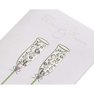 Papyrus Wedding Card - Toast for a Lifetime