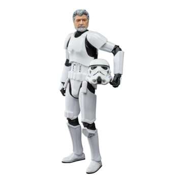 STAR WARS The Black Series George Lucas (in Stormtrooper Disguise) Toy 6-Inch-Scale Lucasfilm 50th Anniversary Figure, Collectible Toy,F5373