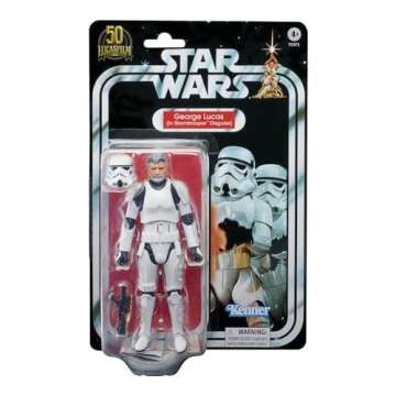 STAR WARS The Black Series George Lucas (in Stormtrooper Disguise) Toy 6-Inch-Scale Lucasfilm 50th Anniversary Figure, Collectible Toy,F5373