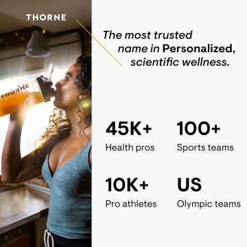 THORNE Basic Nutrients 2/Day - Comprehensive Daily Multivitamin with Optimal Bioavailability - Vitamin and Mineral Formula - Gluten-Free, Dairy-Free, Soy-Free - 60 Capsules - 30 Servings