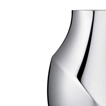 Georg Jensen Flora Medium Stainless Steel Vase