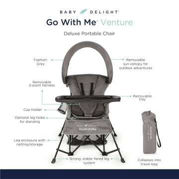 Baby Delight Go with Me Venture Portable Chair