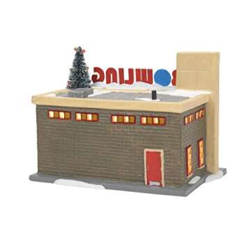 Department 56 A Christmas Story Village Hohman Lanes Bowling Lit Building, 5.75 Inch, Multicolor