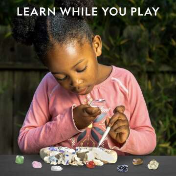 Dig Up Real Gemstones with National Geographic Mega Kit